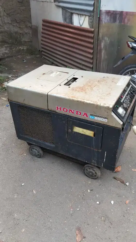Genset Honda Silent Bensin 5000watt 2cylinder