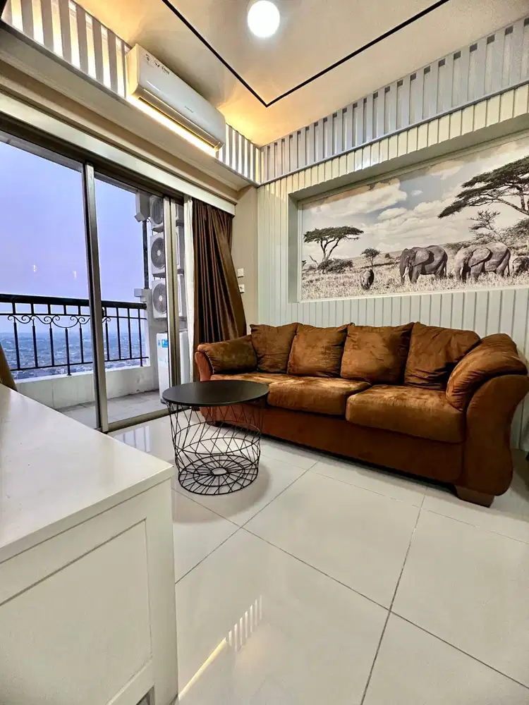 SEWA APARTEMEN TAHUNAN WATERPLACE 2BR FAVORIT DEKAT MALL