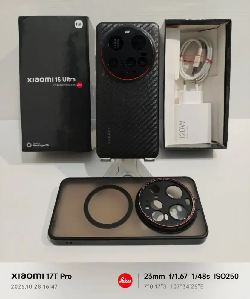 Xiaomi Mi15 Ultra 16/512 Gb Likenew98% Garansi Resmi Maret27 bs TT/BT
