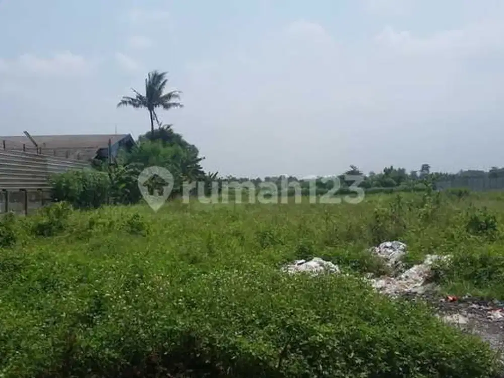 Tanah siap bangun gudang di Pasar Kemis Tangerang