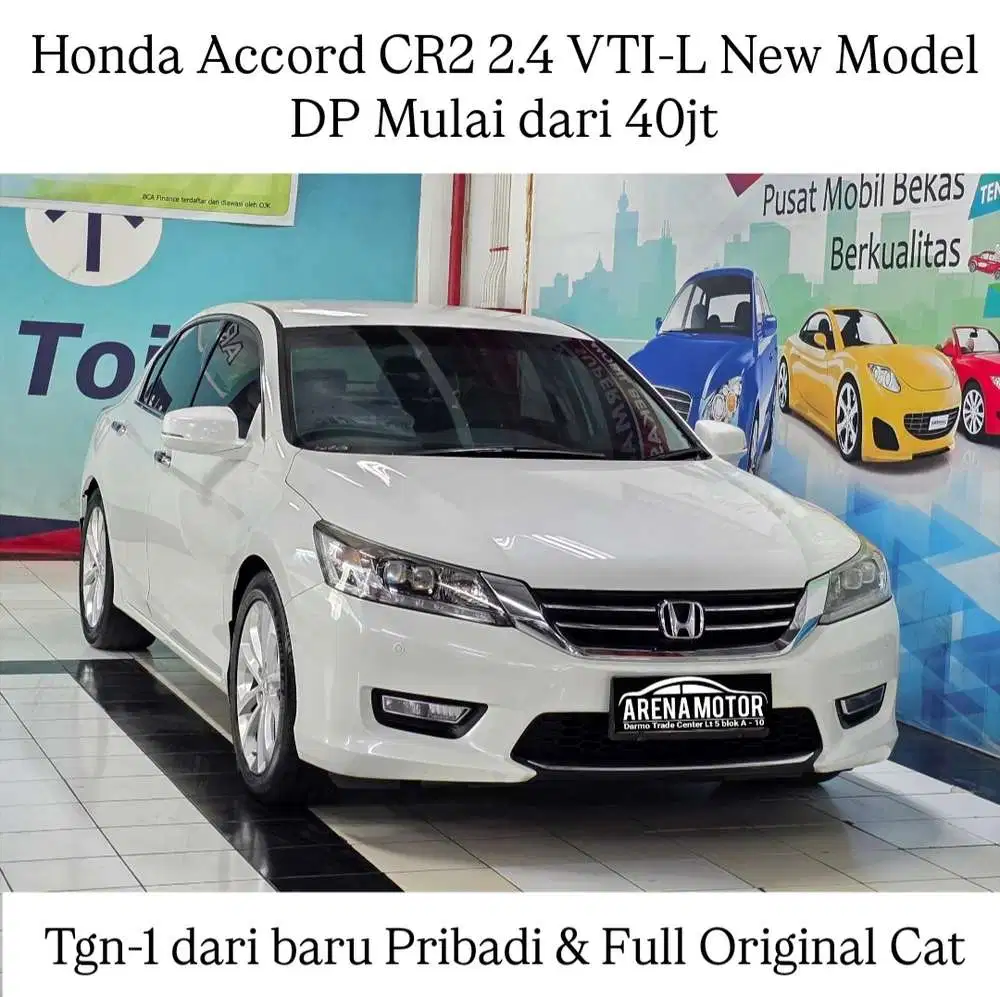 [KM 60rb] Accord VTIL 2013 100% Full Ori Facelift # Honda 2.4 AT