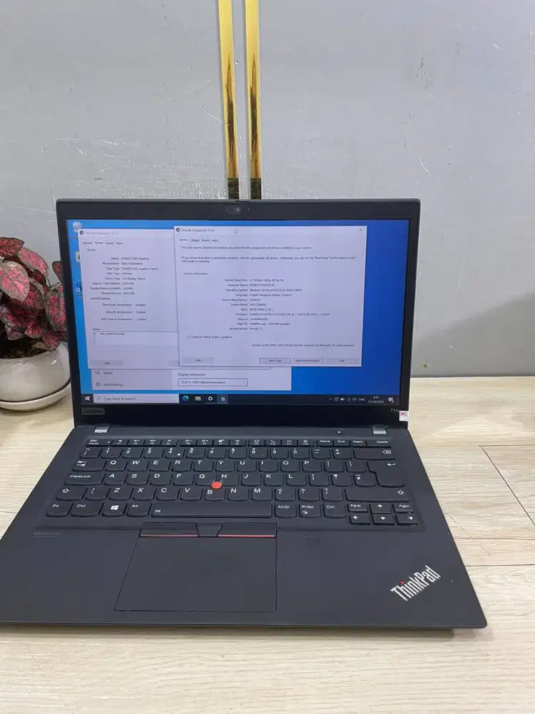 LAPTOP LENOVO T14s i5 GEN10 16/512 LAYAR 14 INCH *ET