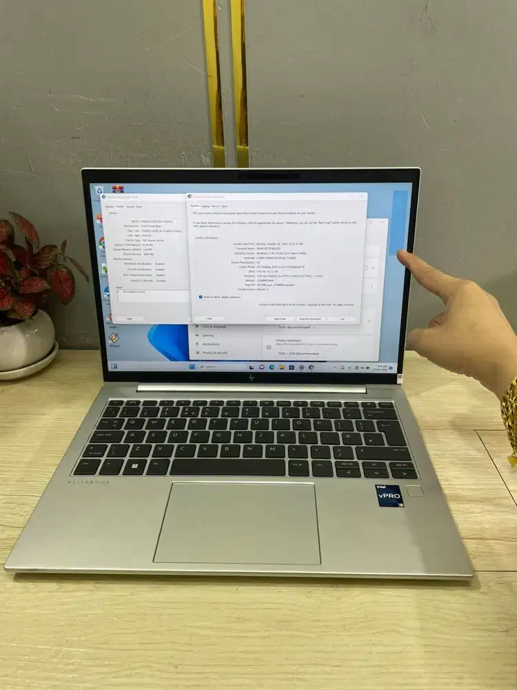 LAPTOP HP 830 G9 i5 GEN12 16/256 LAYAR 13.3 INCH TOUCHSREEN *