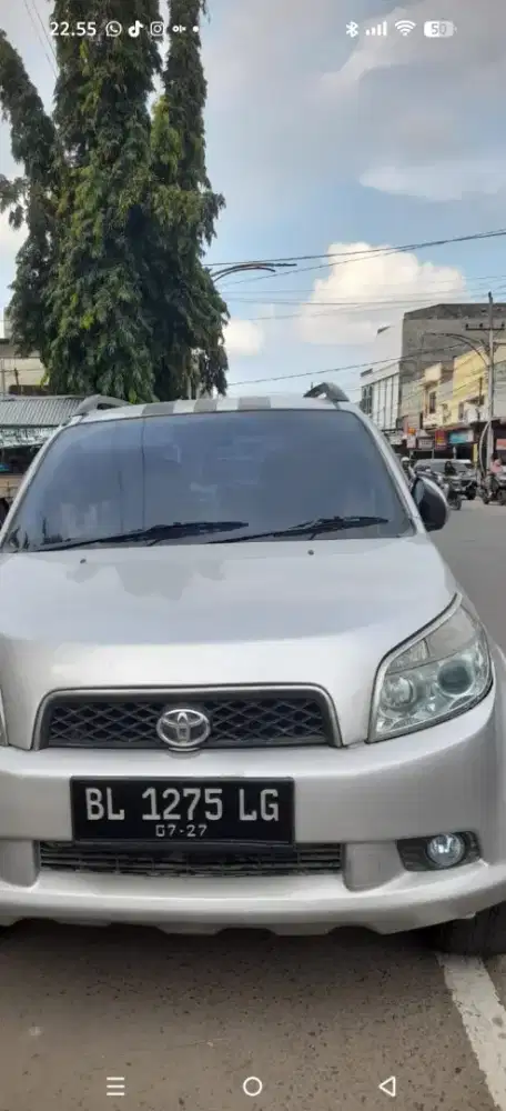 Dijual Toyota rush tipe S  tahun 2007 manual posisi kota lhokseumawe