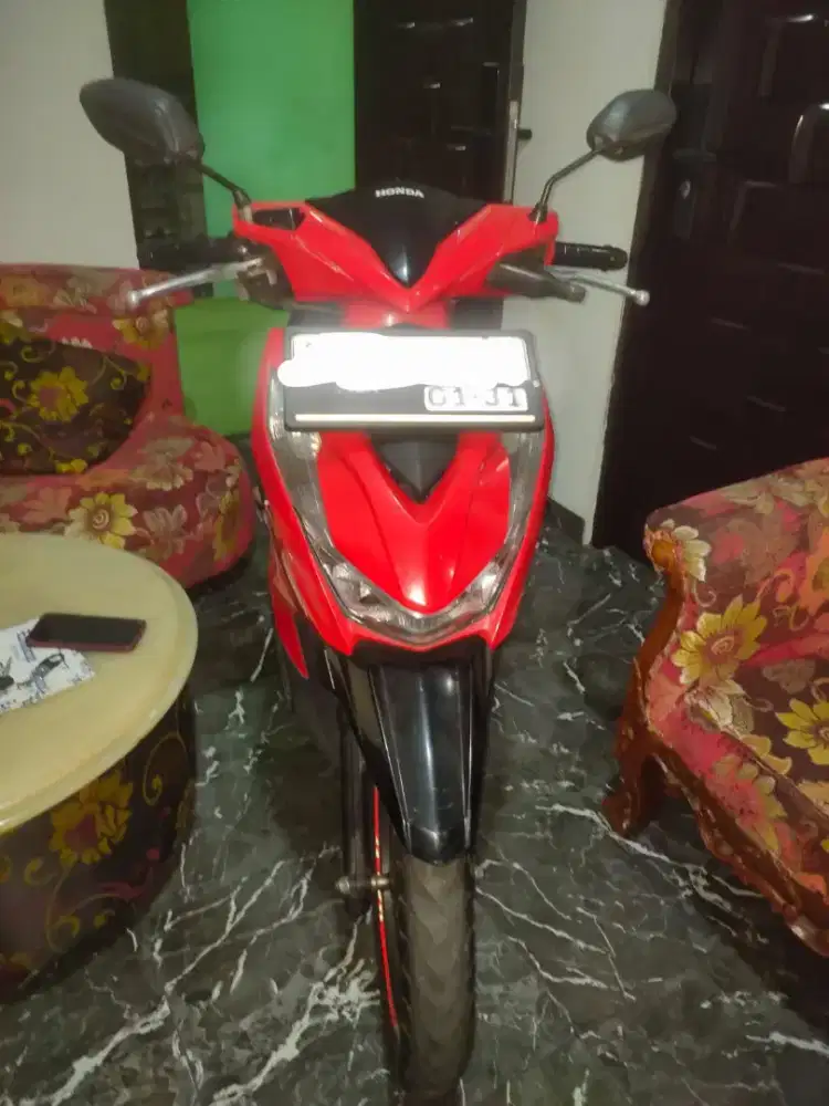 Honda Beat deluxe 2020 merah