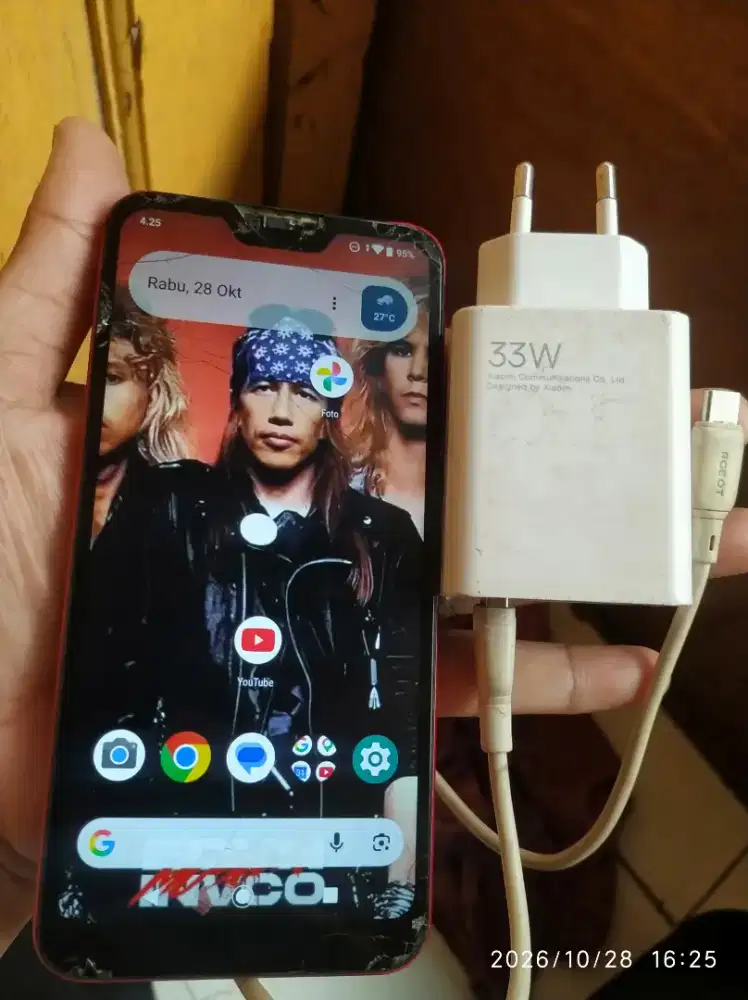 XIAOMI Mi A2 lite NORMAL RAM 3/32 YouTube WA masih bisa Android 9