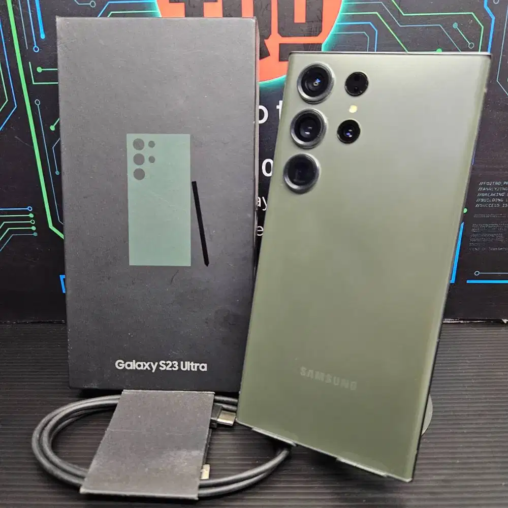 Samsung Galaxy S23 Ultra 12/256GB Green Fullset Inter BC No Minus