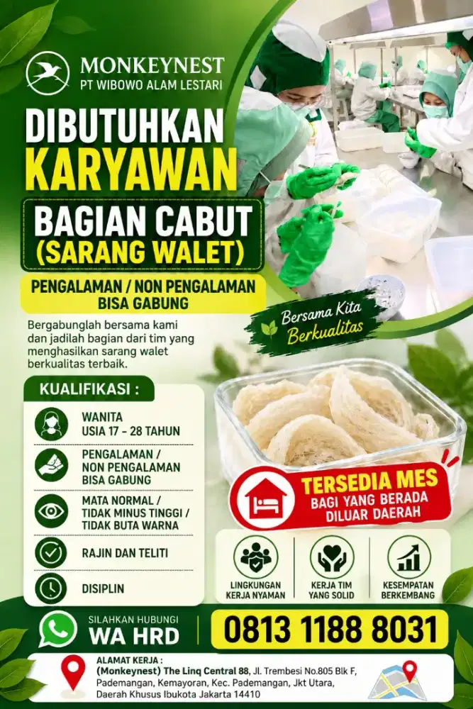 Loker Khusus wanita