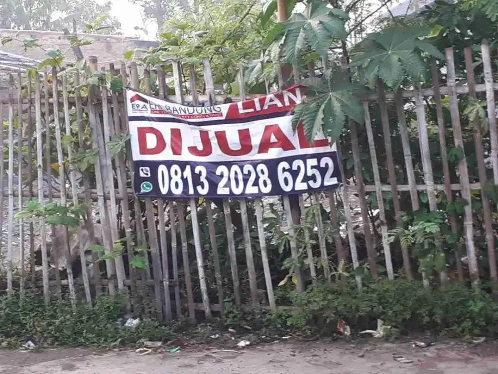 kavling siap bangun, bisa utk 2 rumah di Margahayu Raya