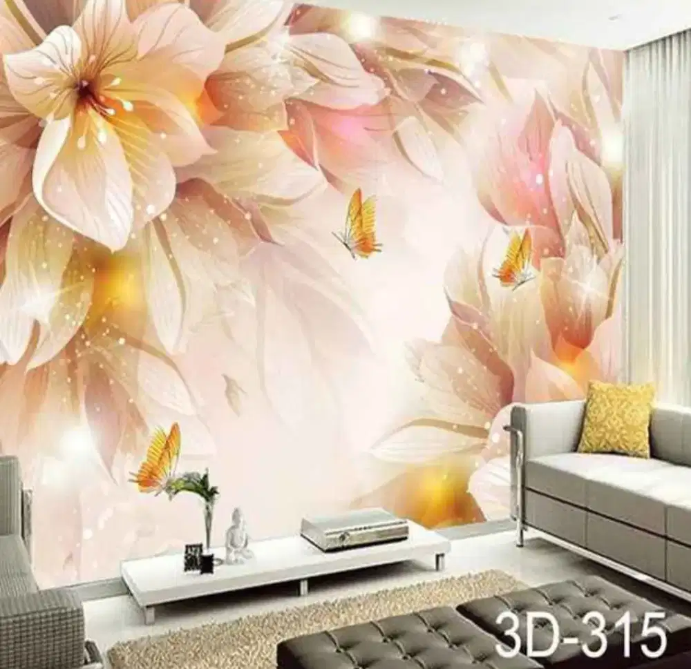 Tukang Wallpaper Dinding 3d | Wallpaper Bahan Vinyl