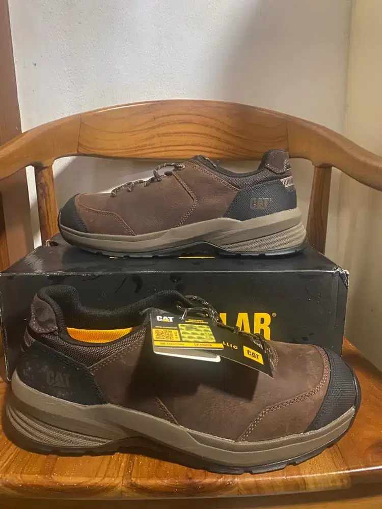 CAT Streamline 2.0 Lea Clay, Caterpillar Safety Shoes - Clay, 44