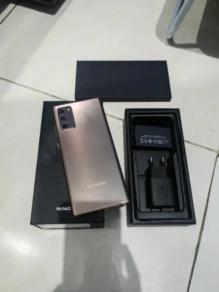 Samsung note 20 8/256 resmi sein Fullset
