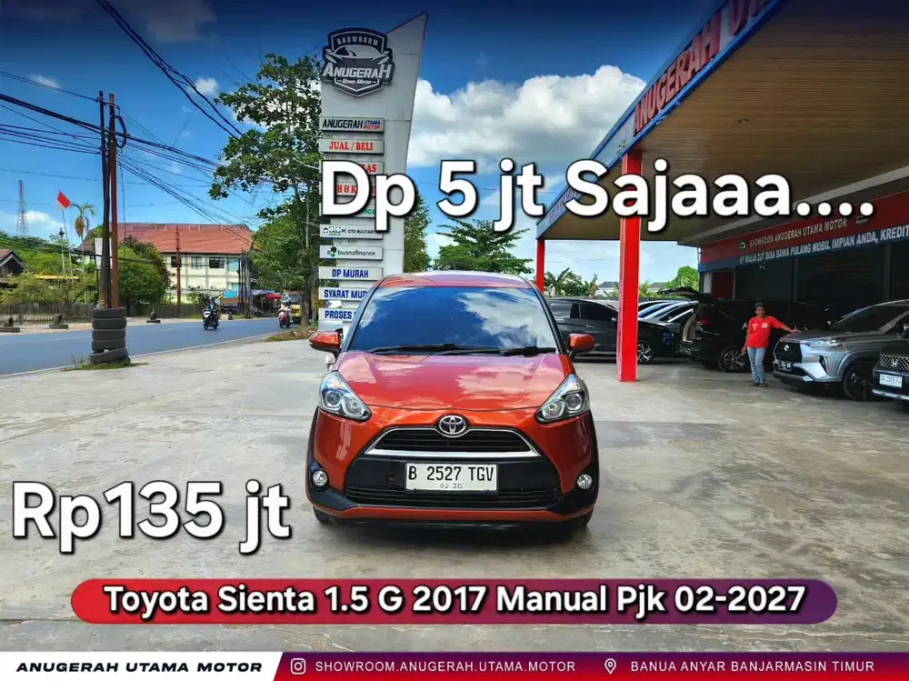 Dp5jt Toyota Sienta G 2017 Manual
