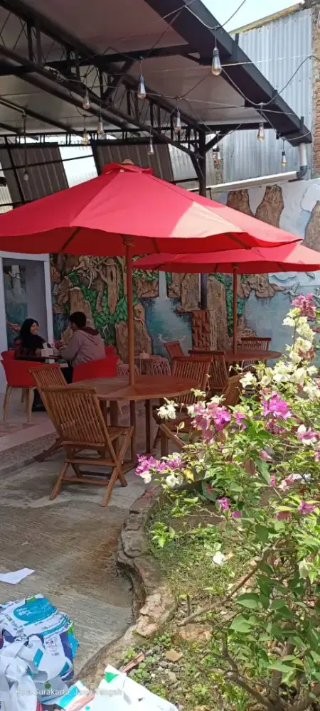 Tenda murah,meja makan outdoor,payung cafe,kursi lipat