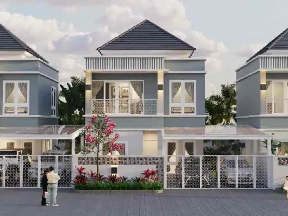 RUMAH BARU 3 KAMAR DI AREA PREMIUM DEKAT AIRPORT