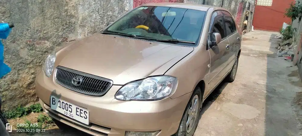 Toyota Corolla Altis 2002 Bensin