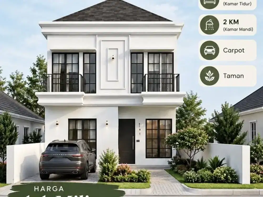 Rumah mewah Pusat Kota JL Basuki Rahmat