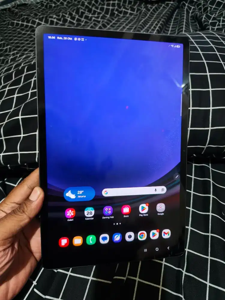 Samsung Tab S9+ 5g 12/512gb wificell sein unit only bisa tt hp