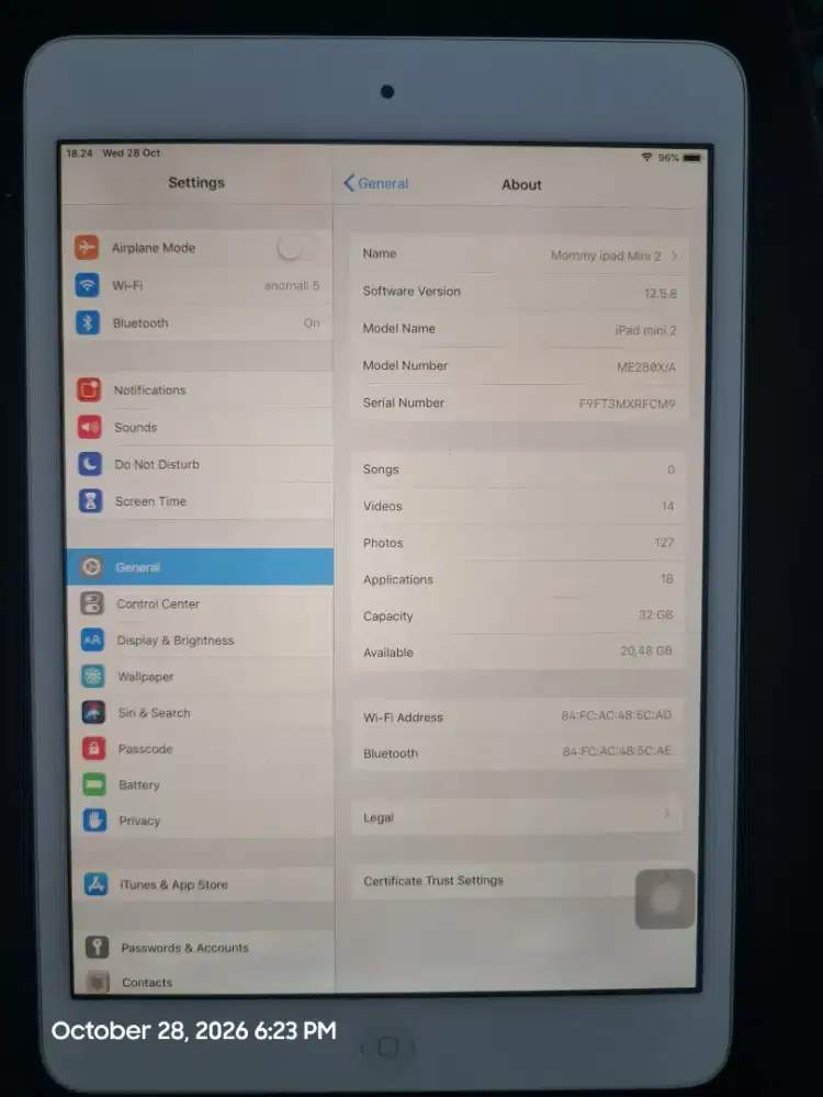 IPad Mini 2 32GB Wifi
