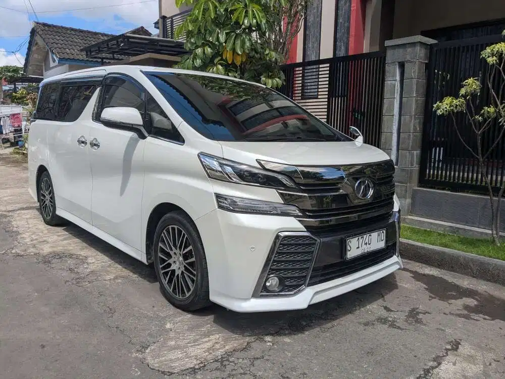 Toyota Vellfire 2015 Bensin