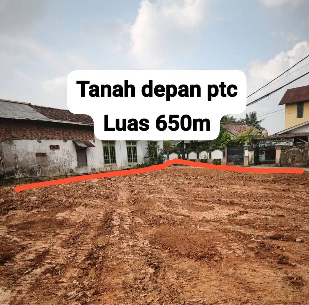 tanah strategis cocok KOST/PENGINAPAN