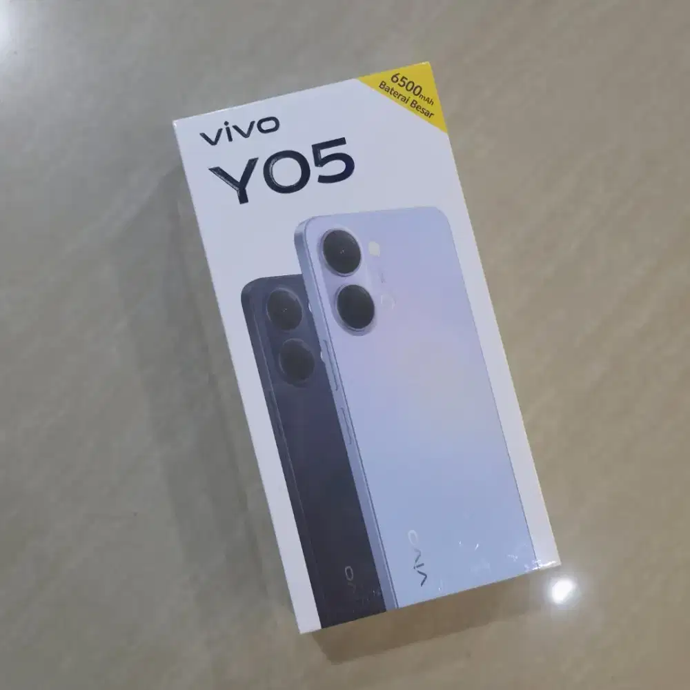 VIVO Y05 BATERAI 6300MAH AWET SEHARIAN, BISA DI CICIL ESTIMASI DI 300