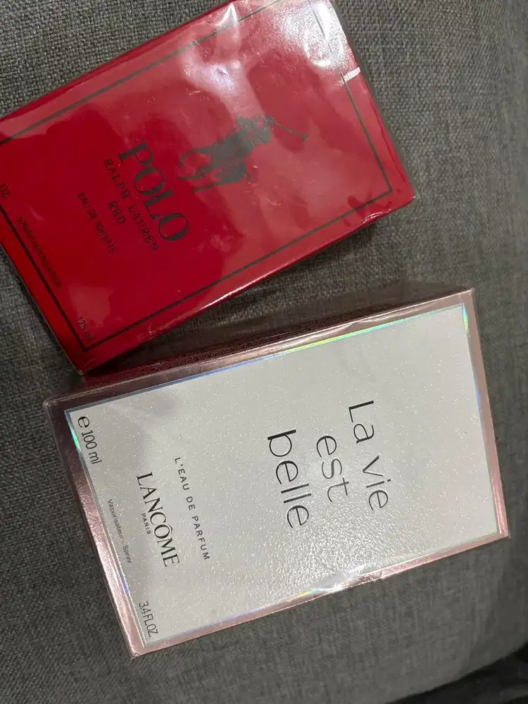 Parfume Lancome100ml and Polo125ml