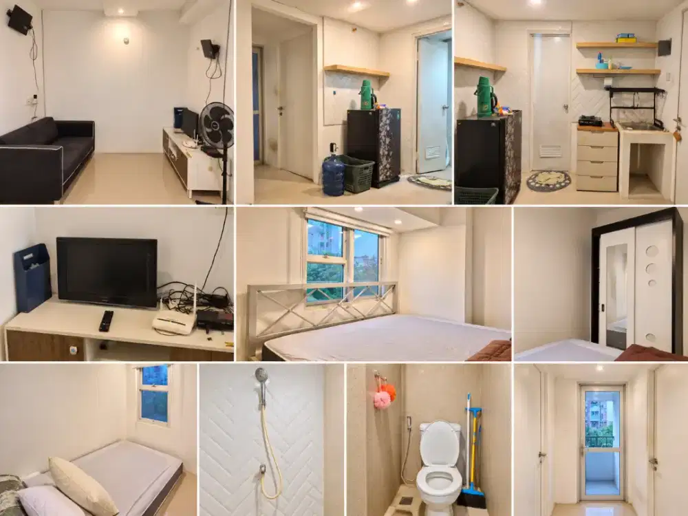 2BR Full Furnished Urbantown Serpong Tower 1 – Mulai 1.5 Juta/Bulan