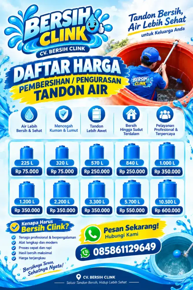 Jasa cuci torent ciamis