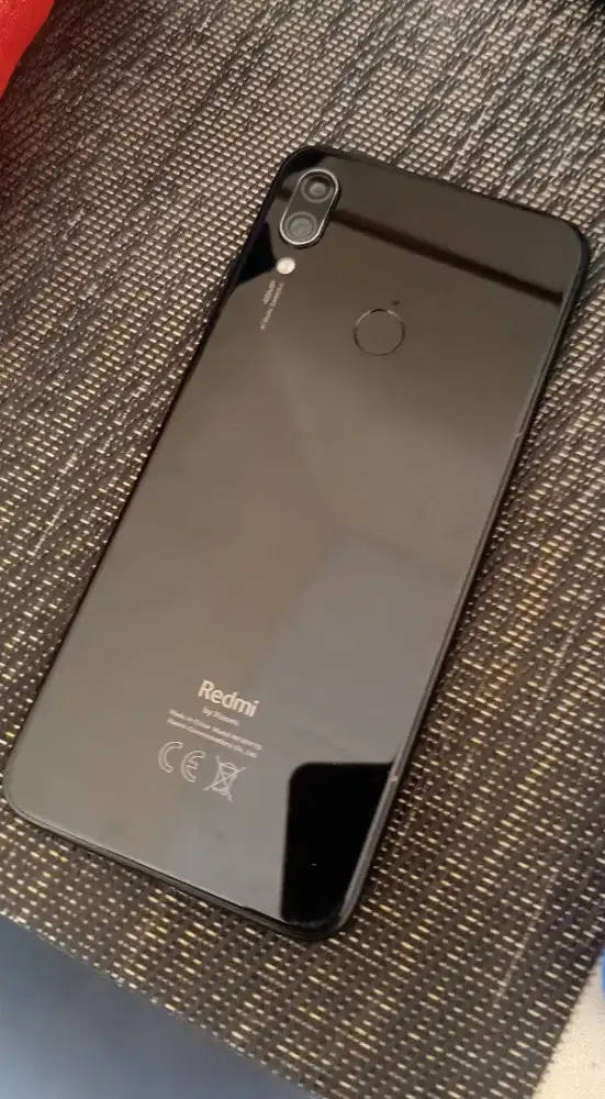 Redmi note 7 hitam mulus mumer