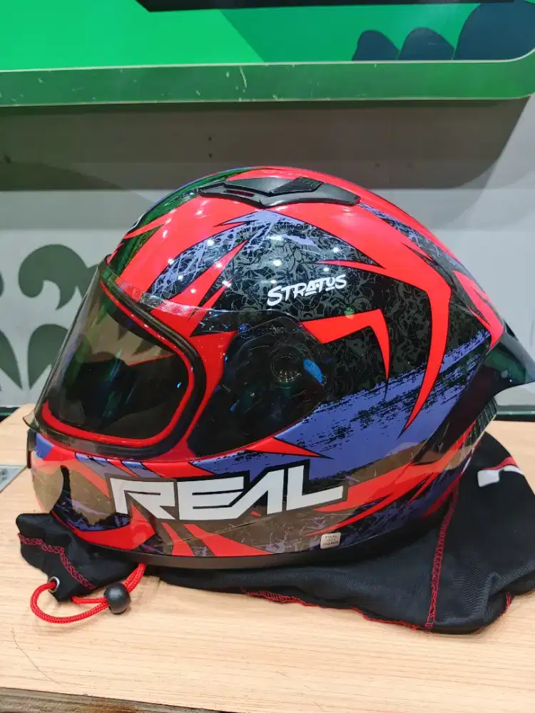 JUAL CEPAT HELM REAL RAPTOR STRATOS , THAILAND VERSION
