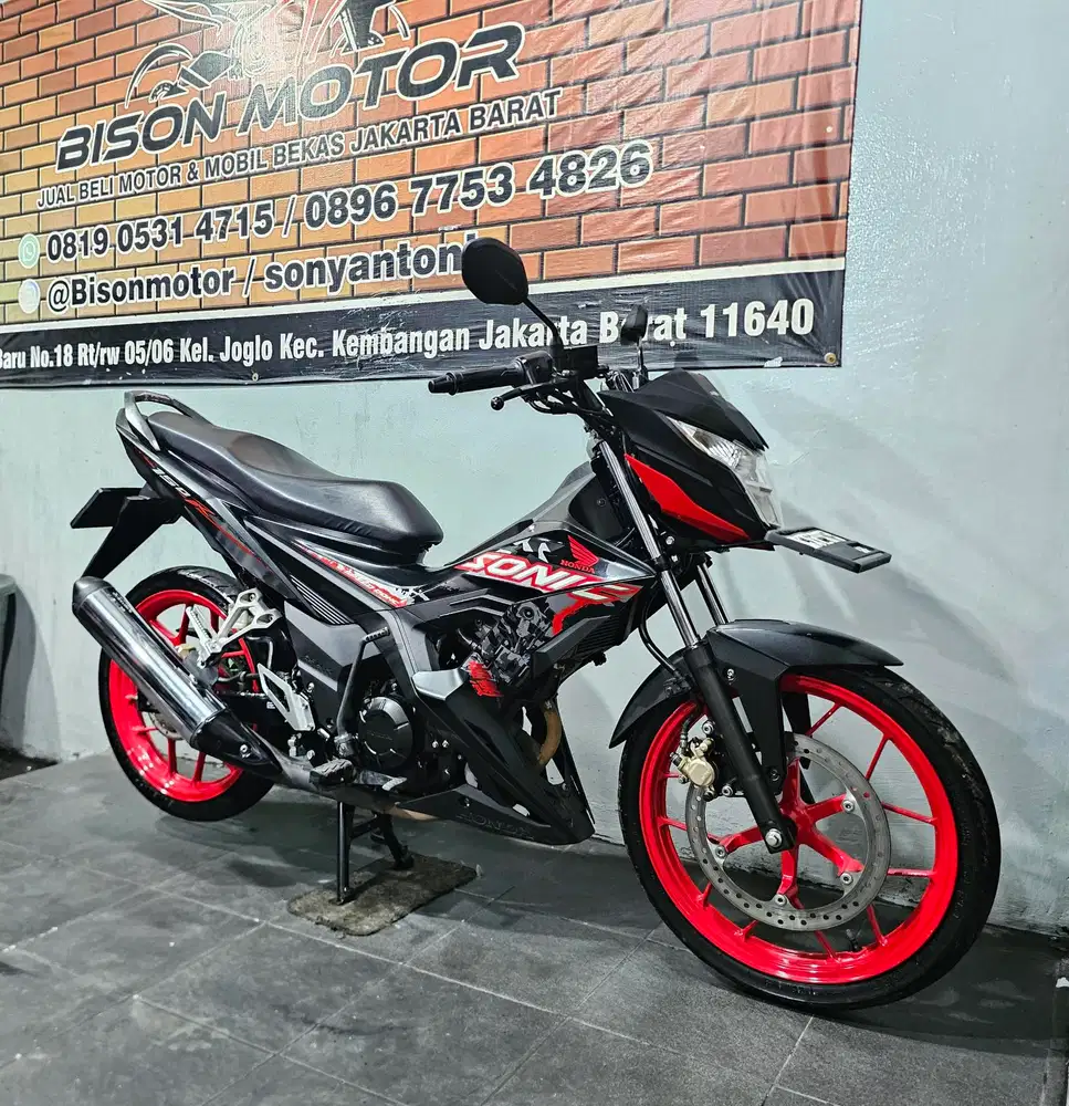 Seperti baru! HONDA NEW SONIC 150 FI SE 2023 Pajak Panjang