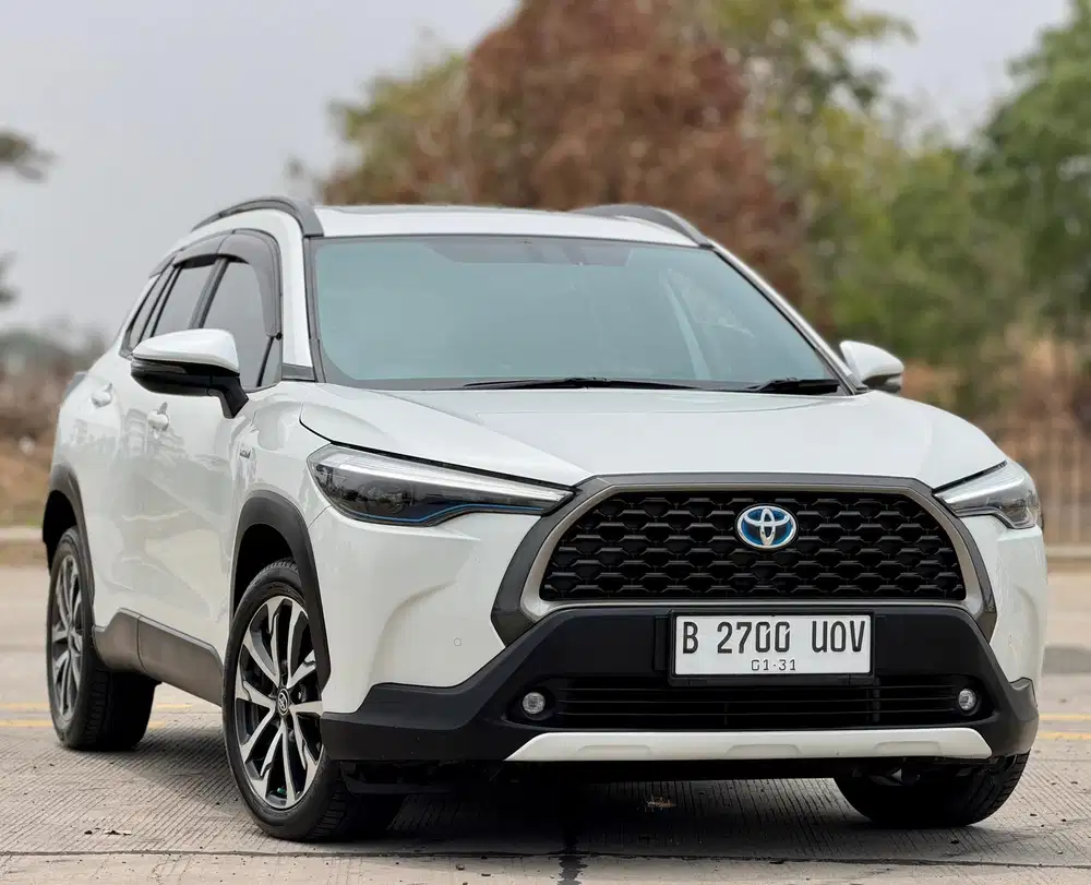 KM 60RB!! TOYOTA COROLLA CROSS HYBRID MATIC 2021 ANTIK SPT BARU!!
