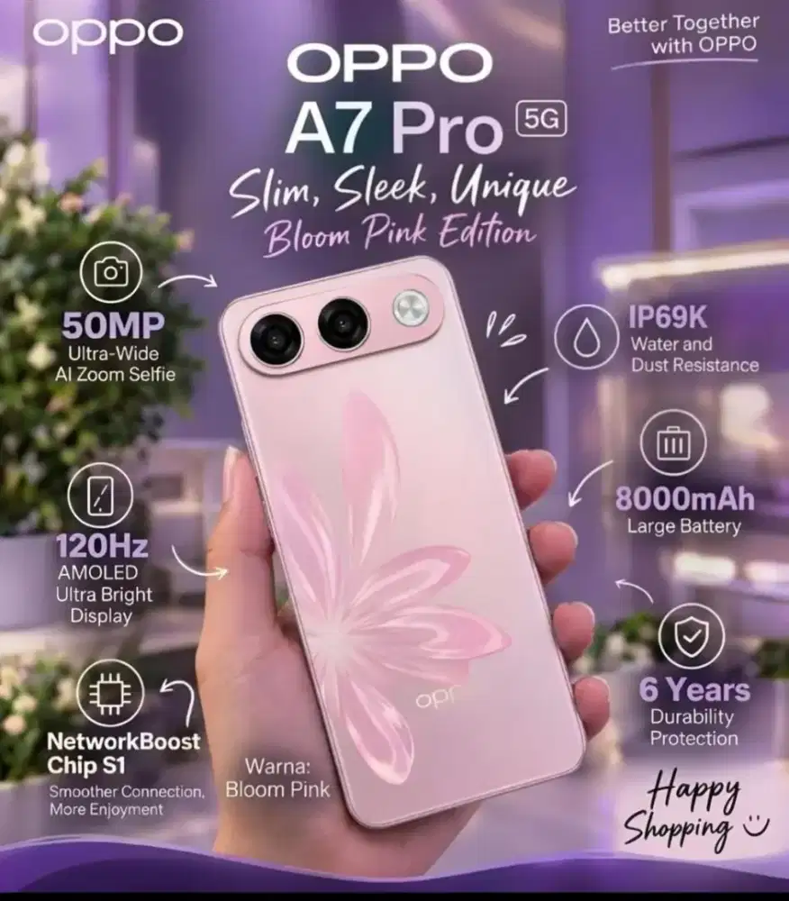 Oppo A7 pro 5g new