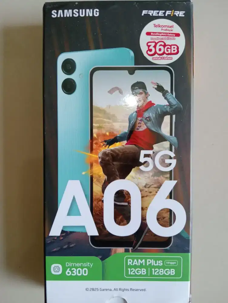 Handphone HP SAMSUNG GALAXY A06 5G LENGKAP
