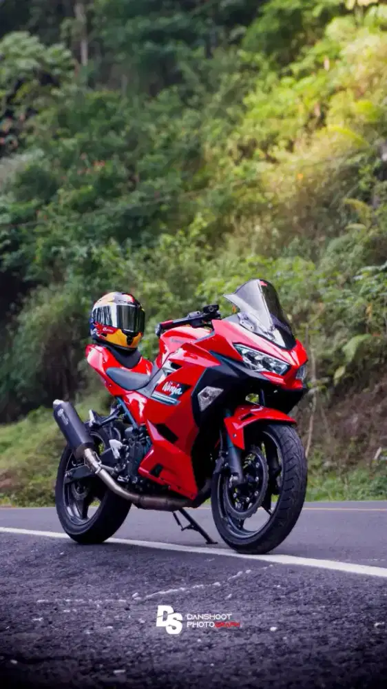 NINJA 250 WARNA MERAH LOW KM