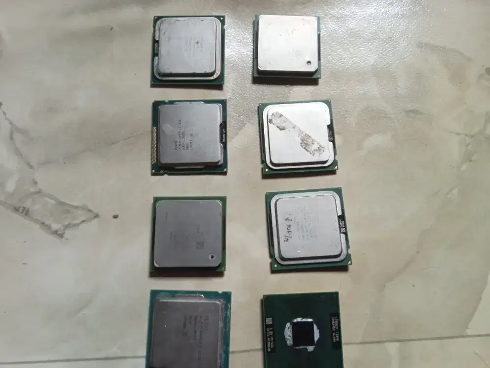 CPU lama bekas borong seluruh nya