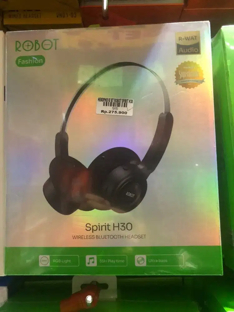 HEADPHONE BT ROBOT SPIRIT H30 | ATLANTIS DAHSYAT