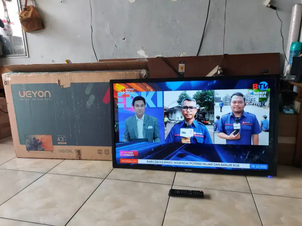 Jual tv led 43in merk weyon