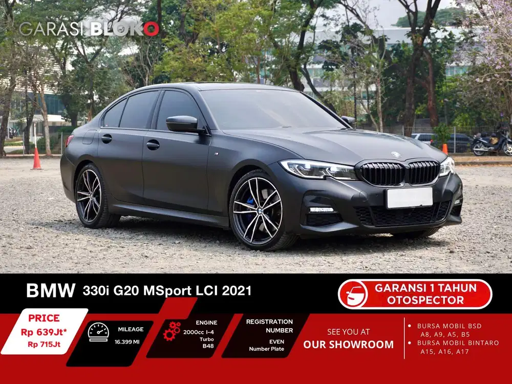 Odo 16rb WarrON - BMW 330i G20 MSport B48 2021 / 2022