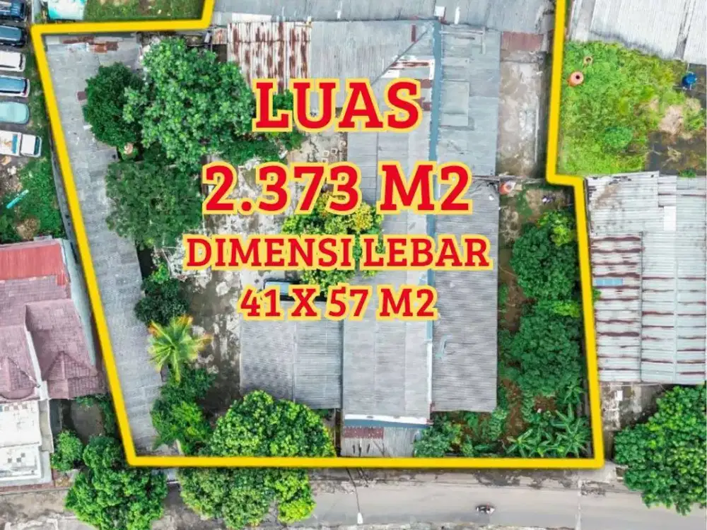 Tanah Lokasi di Jalan Permata Cikunir Akses ke Jatikramat, Pondok Gede dan Jati Asih Bekasi