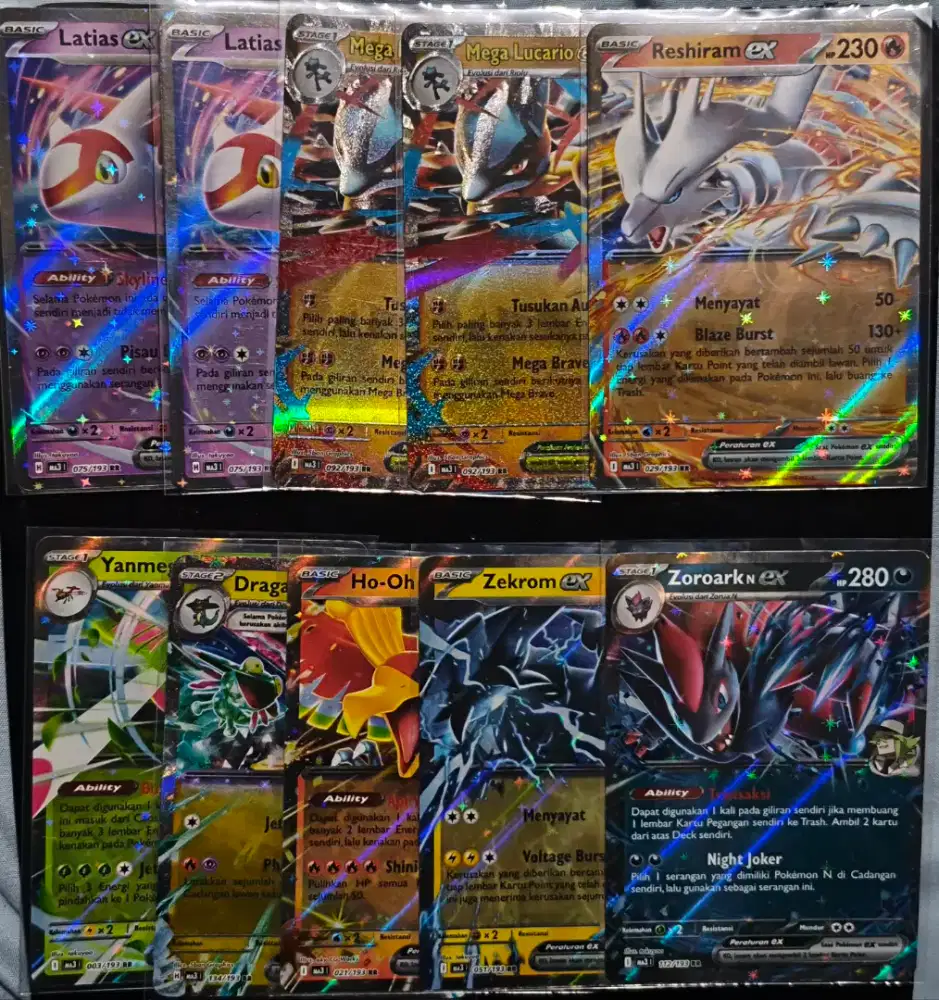 Kartu POKEMON Original Evolusi Mega Impian