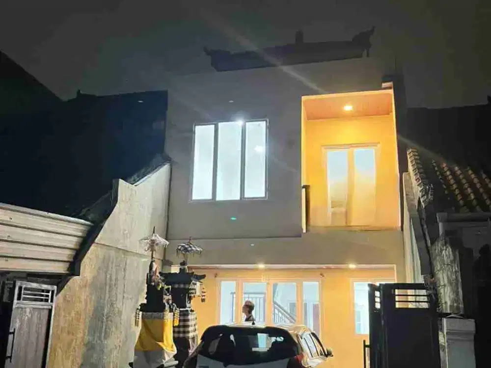 Rumah second minimalis lantai II Lokasi pegending, dalung dekat Canggu