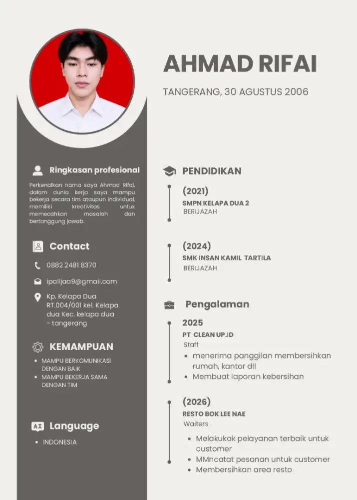 info lowongan kerja