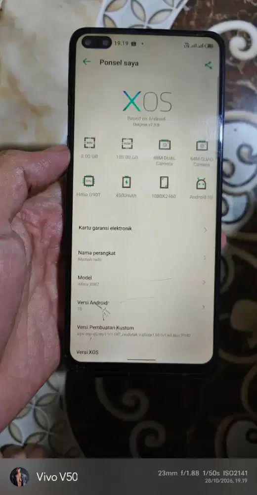 Infinix zero 8 ram 8+128 jual cepat murah
