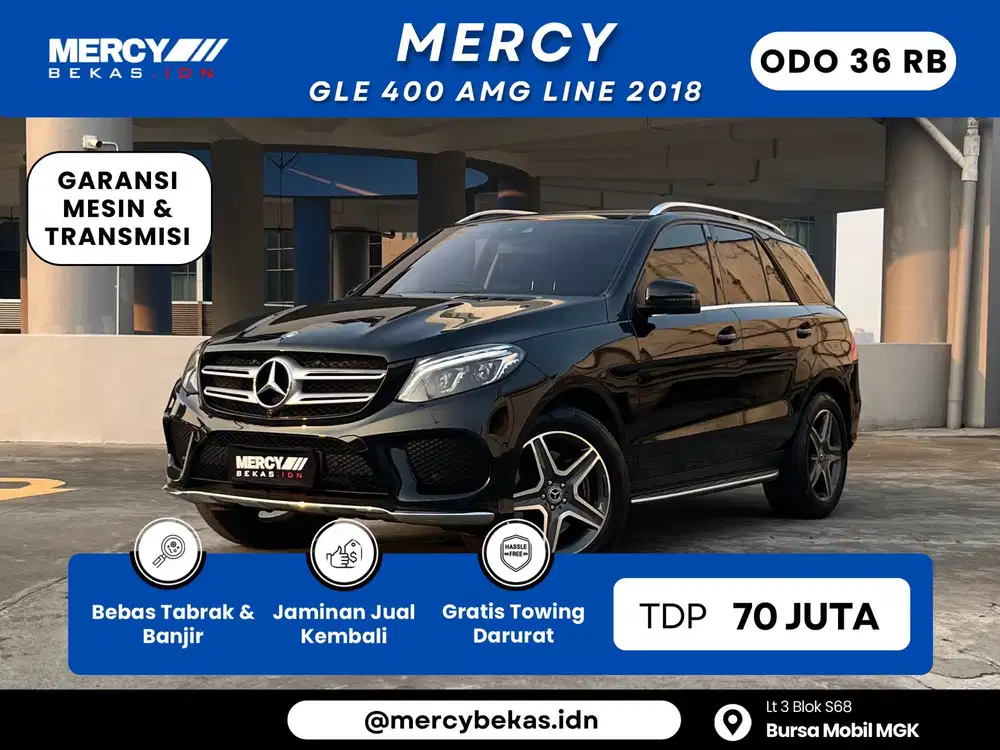 Low km !! Mercy Mercedes Benz GLE400 Amg Line 2018