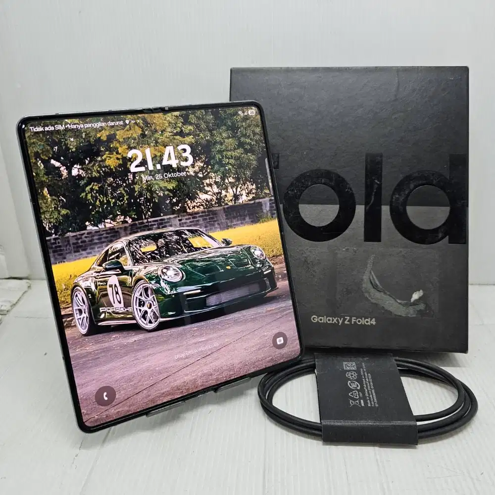TERMURAH SAMSUNG GALAXY Z FOLD 4 5G 12/512 GRAYGREEN LENGKAP SEIN