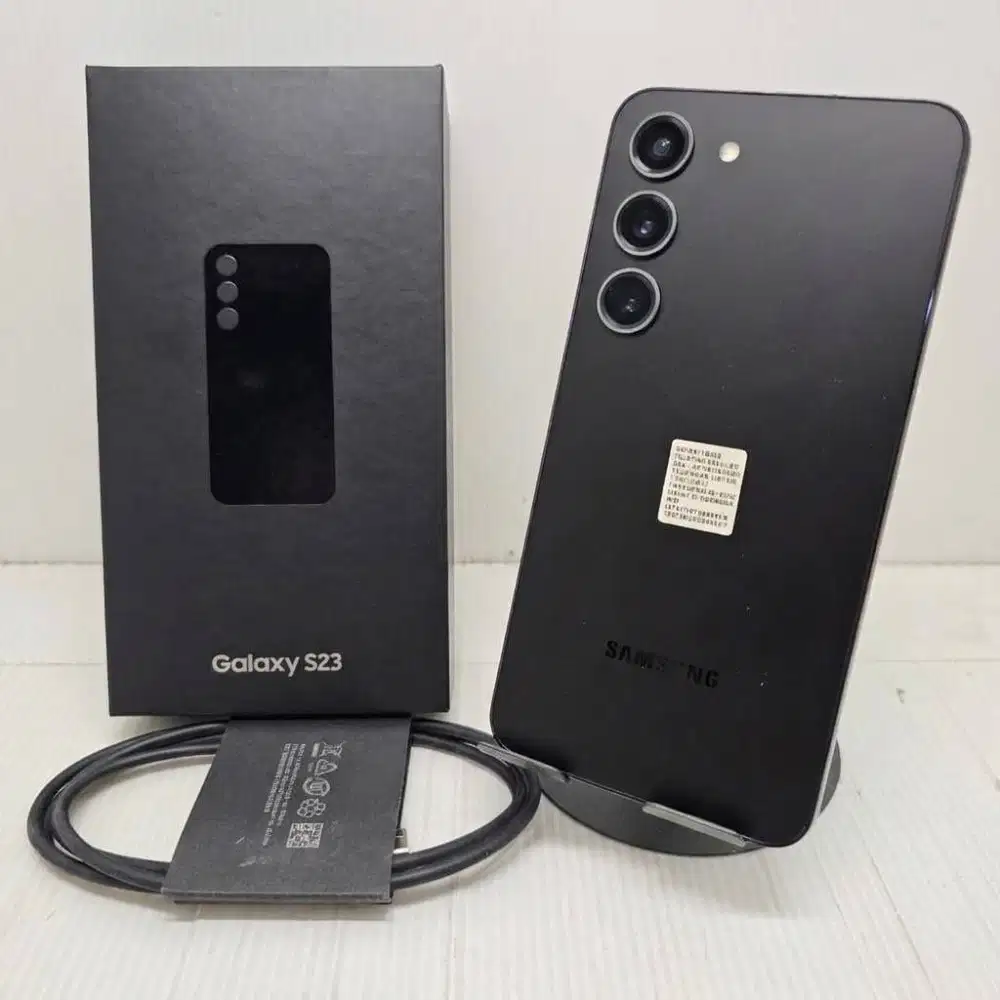 LIKE NEW  SAMSUNG GALAXY S23 5G 8/256 SEIN NO MINUS EX SEIN FULLSET  N