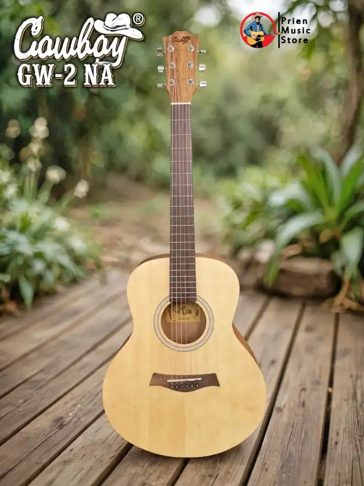 Gitar akustik cowboy GW-2 NA original dreadnought 38 inch