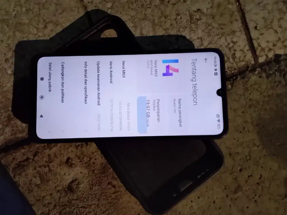 Redmi 13c hitam